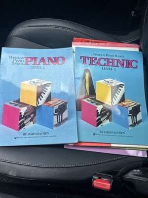 Set Of 2 Barton Piano Basics Level 2 Books, Theory And Performance