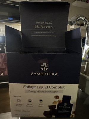 Cymbiotika Mineral Hazelnut Cacao 25 Liquid Pouches Total Exp 10/26*READ*