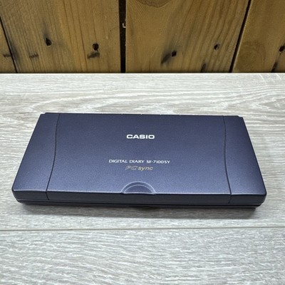 Casio Digital Diary SF-7100SY 1MB Backlight PC Sync - guter Zustand 