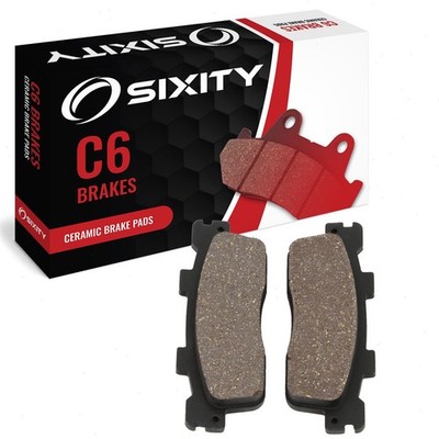 Rear Ceramic Brake Pads 2011-2014 KYMCO Downtown 300i Set Full Kit  Complete ab
