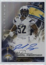 2015 Topps Platinum Auto Rookies Denzel Perryman #AR-DP Auto 0t2
