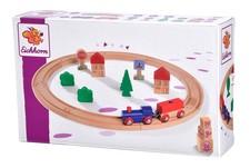 Eichhorn Wooden Circle Train Set with Tracks and Accessories