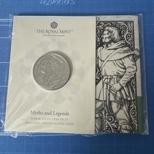 Myths and Legends Robin Hood 2024 UK £5 Brilliant Uncirculated Coin