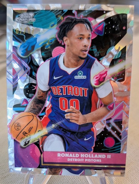 2025-26 Topps Chrome Cosmic Basketball Ronald Holland II First Day Issue /12 FDI
