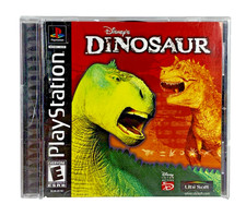 Disney's Dinosaur Sony PlayStation Vintage Ubisoft Complete with Manual Tested
