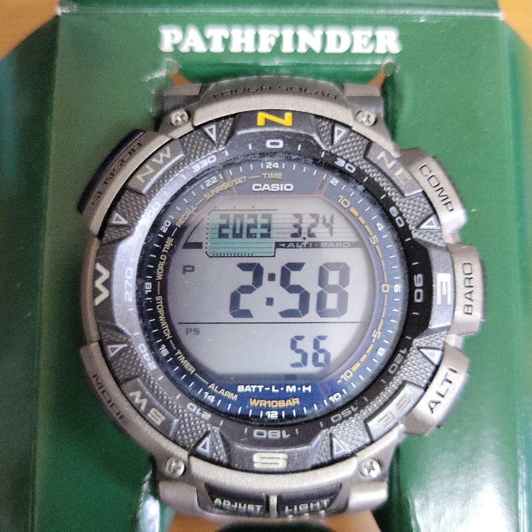 Titanium on The Day Casio Watches Watch G Shock Pro Trek Prg-240t