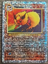 Flareon - 10/110 Pokemon Legendary Collection Reverse Holo Rare 2002 - Damaged on eBay