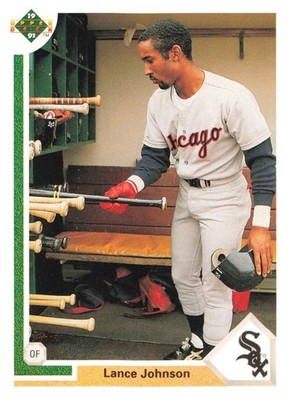 Lance Johnson White Sox 1991 Upper Deck OF #248