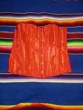 Size XL Lace-up Corset Bustier Boning Plus Size Free Shipping