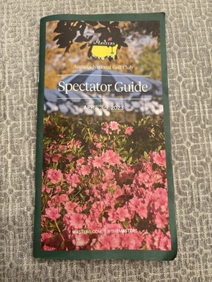 Masters Spectator 2023 Guide