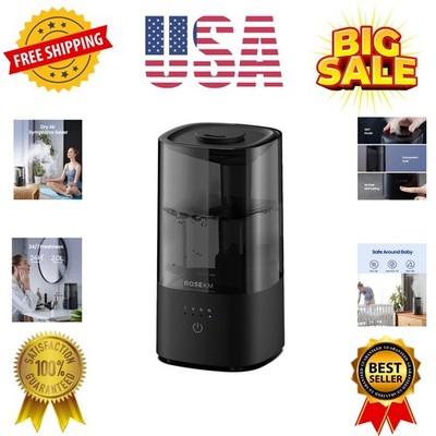 Humidifiers for Bedroom, 2.0L Cool Mist Humidifier for Home Plant and Baby Nu...