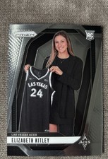 ELIZABETH KITLEY RC 2024 Panini Prizm WNBA Base Photo Variation #140 Aces Rookie