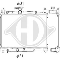 KüHler MotorküHlung Diederichs DCM3210 Diederichs Climate FüR Toyota