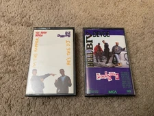 DJ Jazzy Jeff Fresh Prince & Bell Biv DeVoe Cassette Tape Lot 2 Hip Hop R&B