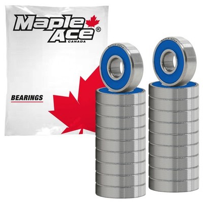 608-2RS Ball Bearing 8x22x7mm 608 2RS Rubber Sealed (Qty 20)