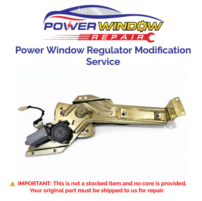 Bentley Azure Window Regulator Modification & Rebuild Service