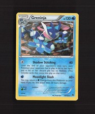 Carta Pokemon rara Greninja 40/122 Breakpoint Cracked Ice Holo LP