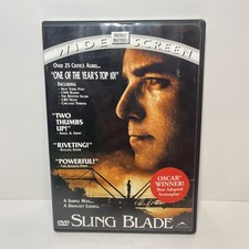 Sling Blade DVD, 1996, Miramax Billy Bob Thorton Widescreen W/Insert