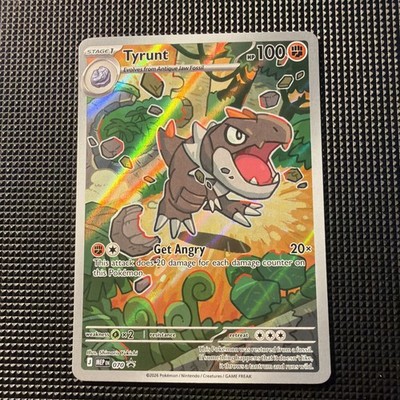 Tyrunt 070 Pokemon  Promo 2026 Pokemon Perfect Order PC ETB  Pack Fresh