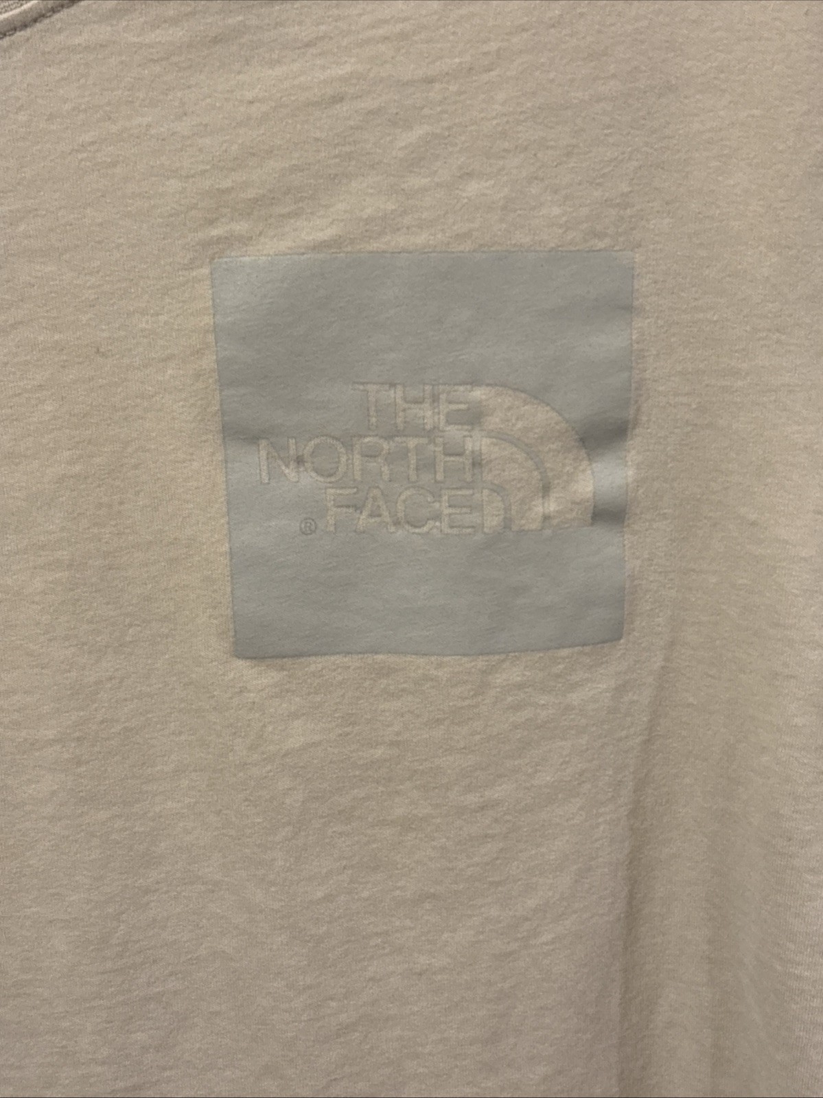 The North Face Men’s  Long Sleeve  Fine T-shirt  Crew Neck White Dune Size M thumbnail 4