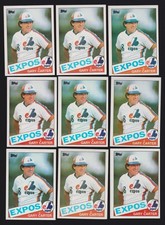 (9) - 1985 Topps #230 GARY CARTER - Montreal Expos - NMT - 525🔥⚾🔥
