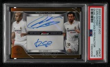 2022 Finest UEFA Club Competitions Gold Refractor /50 Roberto Carlos PSA 9 Auto