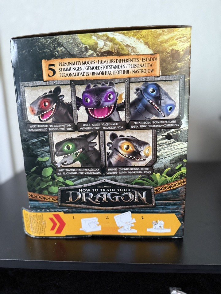 Dreamworks Dragons How to Train Your Dragon Tame & Train Interactive ...