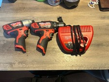 Miwaulkee Power Tools And Charger  (NO BATTER...