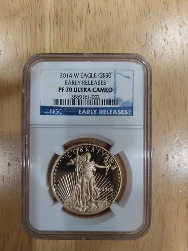 2014-W American Gold Eagle 1 oz Proof — photo from the most recent tracked eBay sale