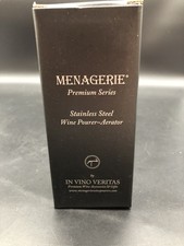 Menagerie Stainless Steel Wine Pourer-Aerator by In Vino Veritas - Queen