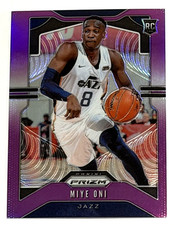 2019-20 PANINI MIYE ONI ROOKIE CARD RC PURPLE PRIZM /75