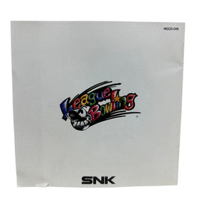 Neo Geo CD Software: League Bowling So