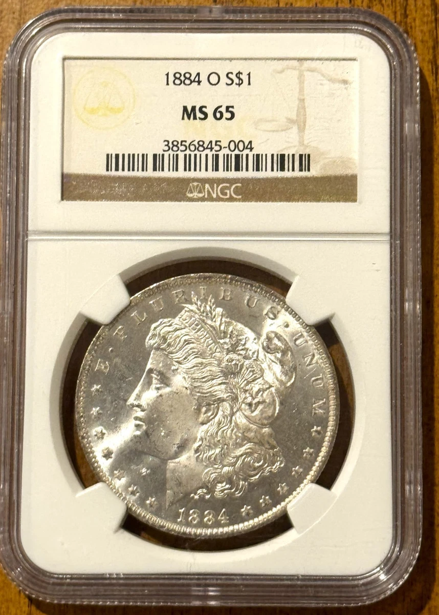 1884 Year Grade MS 65 Morgan Dollars (1878-1921) for sale | eBay