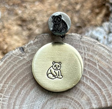 Panda Animal Cute Metal Stamp Marking Steel Die Impact Punch Stamp Tool