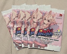 Oshi Push: Vtuber Card Game Pre-Debut Pack LOT of 5