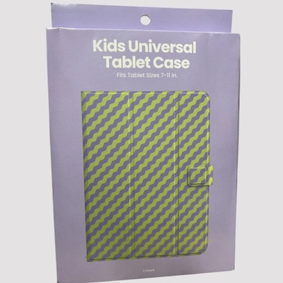 GEMS Kids  Zig Zag  Universal Tablet Case   Purple/Green   7 11 Inch