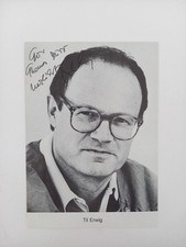 Til Erwig-original autograph-approx. 15x10cm-autograph card