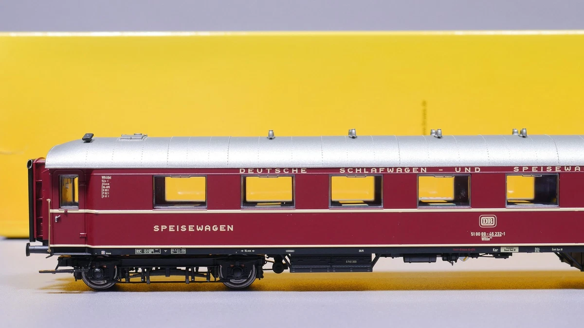H0 DC Brawa 46419 Schnellzug-Speisewagen WRü(e)151 DSG DB OVP #ST_741