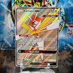 Kartana GX 106/111 Crimson Invasion Full Art Ultra Rare