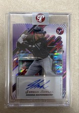 Jordan Lawlar 2025 Topps Pristine Autographs #PA-JLA Purple Pristine Pulsar /99