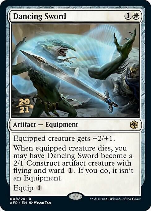 Dancing Sword 8 Prerelease Cards Magic MTG