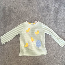 John Lewis Baby/Toddler Chick Appliqué Top 12-18M / 1 - 1.5 Years
