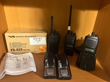  4 Vertex Radios 2- 924  2- VX-921 UHF with 1 Chargers.