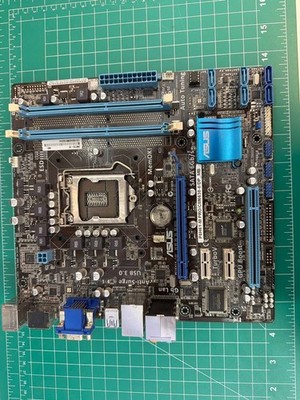 ASUS P8H61-M PRO CM6630-8 LGA1155 DDR3 Motherboard For Parts Not Working