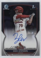 2023 Bowman Draft Chrome Prospect Auto Zach Levenson #CDA-ZL Auto 04tw