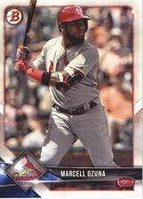 2018 Bowman #51 Marcell Ozuna - BB