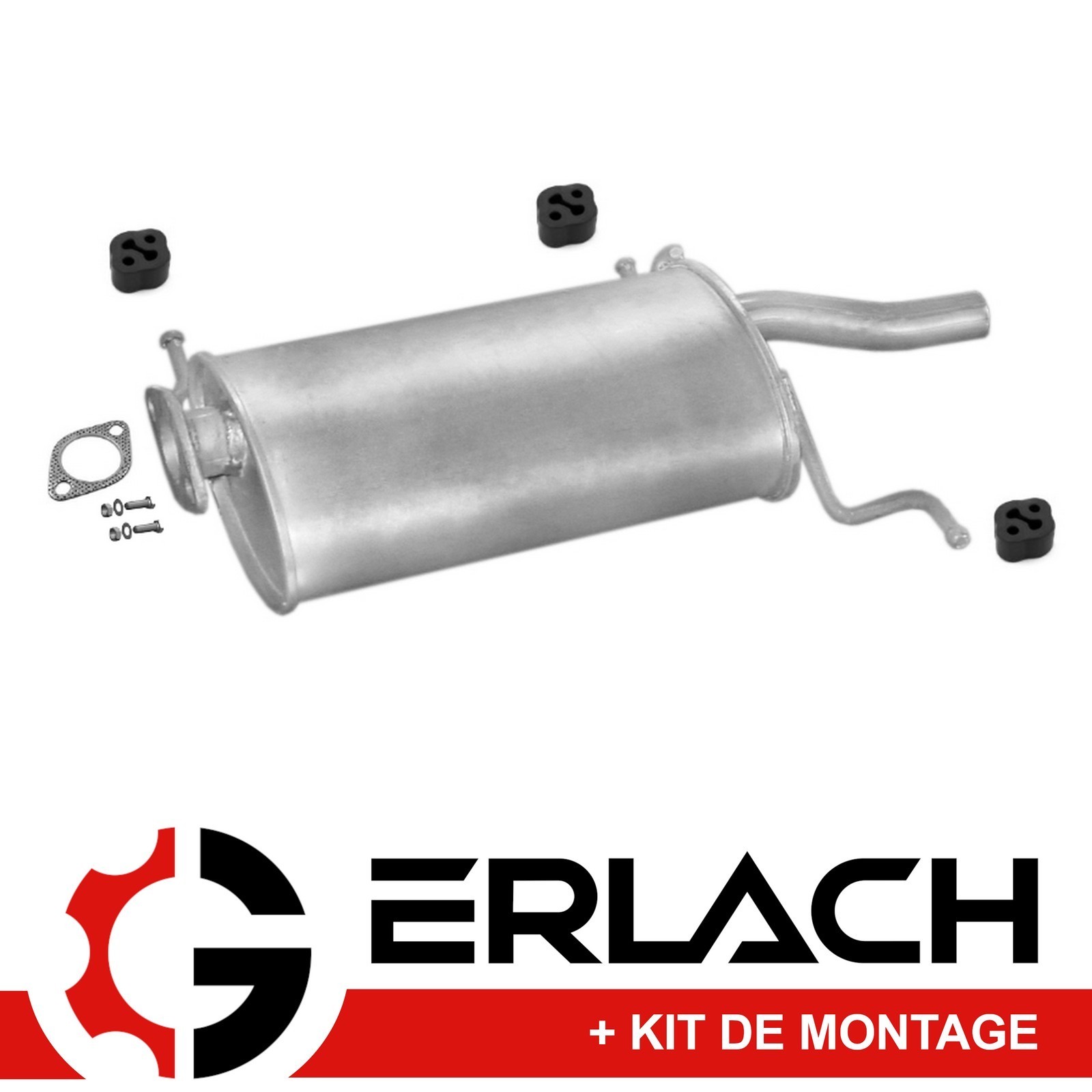 Silencieux arriere pour KIA Pride break 1.3 793 pot echappement essence
