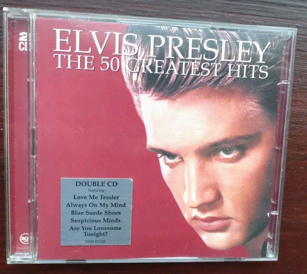 Elvis Presley - 50 Greatest Hits (2 CD Album, 2000)