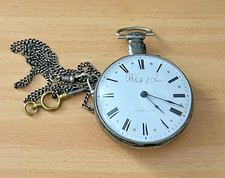 Englische Taschenuhr John Shutt & Son 1780-1820