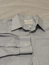 Roundtree Yorke GOLD LABEL Men s Dress Shirt 100 Cotton Non-Iron EZ Wash